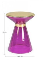 Bizzotto - TAVOLINO MERIEL VT LILAC D36 - immagine 2
