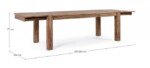 Bizzotto - TAVOLO ALL. SALFORD 200-300X100 - immagine 3