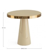 Bizzotto - TAVOLINO NANDIKA IVORY D45.5 - immagine 2