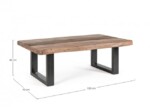 Homemotion - TAVOLINO NOTTINGHAM 120X70 - immagine 2