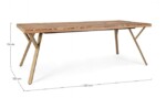 Homemotion - TAVOLO RAIDA 220X100 - immagine 2