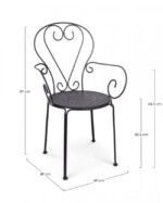 Yes - SEDIA C-BR ETIENNE ANTRACITE - immagine 2