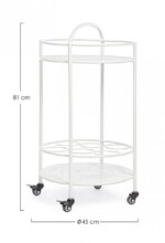 Yes - CARRELLO C-P. BOTTIGLIE BURTON BIANCO - immagine 3