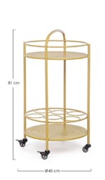 Yes - CARRELLO C-P. BOTTIGLIE BURTON OCRA - immagine 3