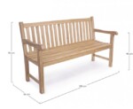 Bizzotto - PANCA LINDA TEAK 150 - immagine 2