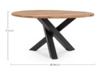 Homemotion - TAVOLO BRANDON D150 NERO PM02 - immagine 2