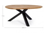 Homemotion - TAVOLO PALMDALE 160 CARBON RT02 - immagine 2