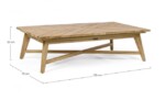 Homemotion - TAVOLINO COACHELLA RETT 120X70 - immagine 3