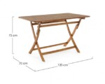 Yes - TAVOLO NOEMI RETT 70X120 - immagine 2