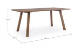 Bizzotto - TAVOLO GLASGOW 180X90 - FSC - immagine 2