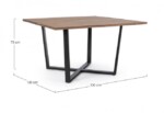 Bizzotto - TAVOLO HELSINKI ANTR-NAT 130X130 - FSC - immagine 2