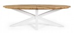 Homemotion - TAVOLO PALMDALE OV 240X110 BIANCO RT01 - immagine 3