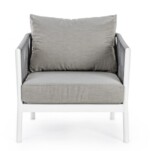Homemotion - POLTRONA C-C FLORENCIA BIANCO WG20 - immagine 3