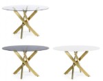 Bizzotto - BASE TAVOLO GEORGE ORO D120 - immagine 4
