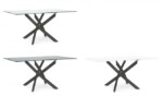 Bizzotto - BASE TAVOLO GEORGE NERO 160X90 - immagine 4