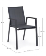 Bizzotto - SEDIA C-BR KRION ANTR JX55 - immagine 2