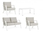 Bizzotto - SET4 SALOTTO C-C HARLEY BIANCO YK11 - immagine 2