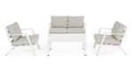 Bizzotto - SET4 SALOTTO C-C HARLEY BIANCO YK11 - immagine 4