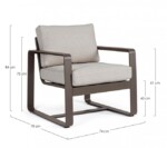 Bizzotto - POLTRONA C-C MERRIGAN COFFEE YK14 - immagine 3