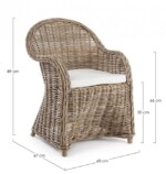 Bizzotto - POLTRONA C-C MARTIN NEW NATURALE - immagine 2