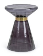 Bizzotto - TAVOLINO AZMIN VT GRIGIO FUME' D36