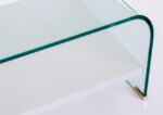 Bizzotto - TAVOLINO 2P LINE WOOD BIANCO 110X55 - immagine 5