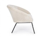 Bizzotto - DIVANO AIKO VELVET BIANCO - immagine 5