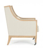 Homemotion - POLTRONA MARLIN NATURALE - immagine 5