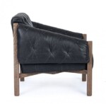 Homemotion - POLTRONA HARRISON NERO - immagine 5