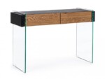 Bizzotto - CONSOLLE 2C LINE WOOD NERO110X40