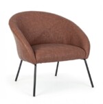 Bizzotto - POLTRONA AIKO PU COGNAC