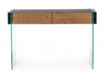 Bizzotto - CONSOLLE 2C LINE WOOD NERO110X40 - immagine 3