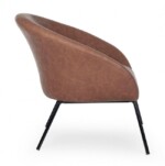 Bizzotto - POLTRONA AIKO PU COGNAC - immagine 5