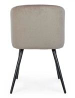 Yes - SEDIA QUEEN VELVET TORTORA - immagine 4