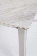 Bizzotto - TAV ALL BRIVA BIANC-GRIGIO CH 160-220X90 - immagine 5