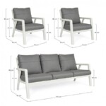 Bizzotto - SET3 SALOTTO C-C TRUMAN LUNAR - immagine 3
