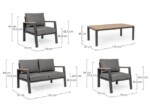 Bizzotto - SET4 SALOTTO C-C BELMAR NAT/ANTRAC.YK13 - immagine 3