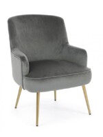 Bizzotto - POLTRONA CLELIA GRIGIO