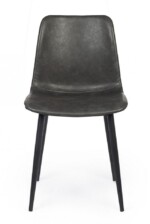 Bizzotto - SEDIA KYRA PU ANTRACITE VINTAGE - immagine 3