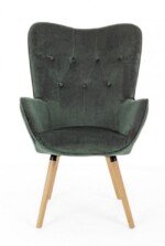 Bizzotto - POLTRONA JULIET VELVET VERDE BOSCO - immagine 3