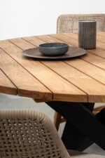 Homemotion - TAVOLO BRANDON D150 NERO PM02 - immagine 4