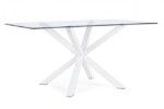 Bizzotto - TAVOLO MAY RETT GAMBA BIANCO 160X90