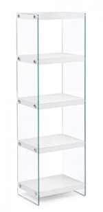Bizzotto - LIBRERIA 5P LINE WOOD BIANCO