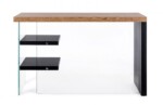 Bizzotto - SCRIVANIA 2M LINE WOOD NERO 120X50 - immagine 4