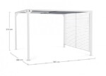 Bizzotto - GAZEBO NOAH 3X3.6 BIANCO LH30 - immagine 2