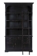 Homemotion - LIBRERIA JEFFERSON NERO - immagine 3