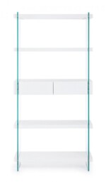 Bizzotto - LIBRERIA 4P-2C LINE WOOD BIANCO - immagine 3