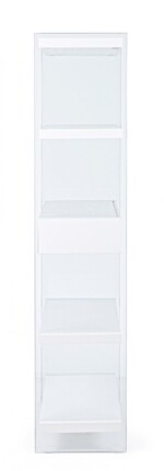 Bizzotto - LIBRERIA 4P-2C LINE WOOD BIANCO - immagine 4