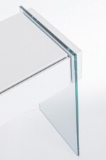 Bizzotto - CONSOLLE 2C LINE WOOD BIANCO 110X40 - immagine 5