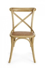 Bizzotto - SEDIA CROSS MARRONE NATURALE - immagine 3